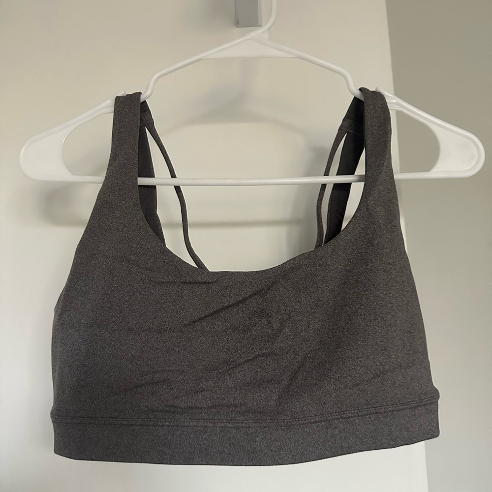 Athleta Dark Gray Sports Bra